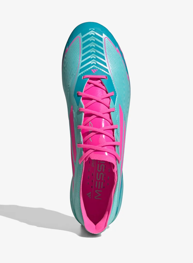 Adidas Flash Aqua / Lucid Pink / Lucid Cyan F50 Elite Messi Firm Ground Boots  | Best Price UAE